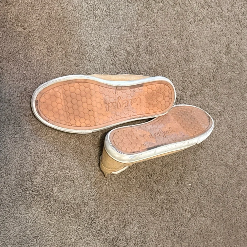 Cat & Jack Boy's Reece Slip On Boat Shoes Beige Size 2 Boat Shoes